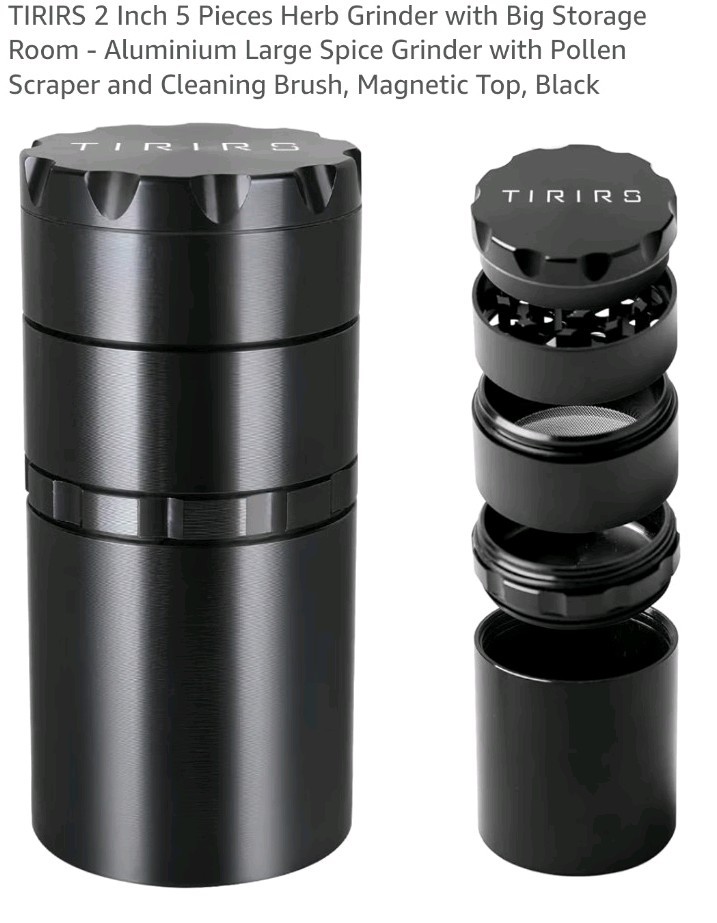 Tiriro Deluxe 5-piece Herb Grinder