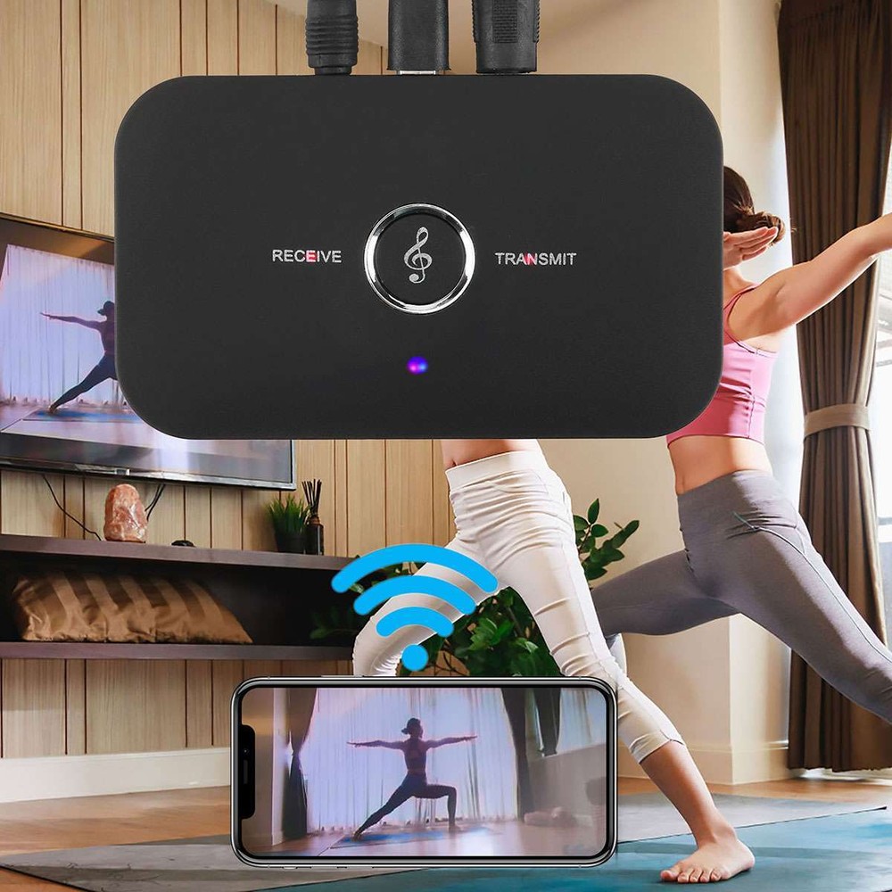 2024 Bluetooth Transmitter & Receiver Wireless Adapter For Home stereos speakers
