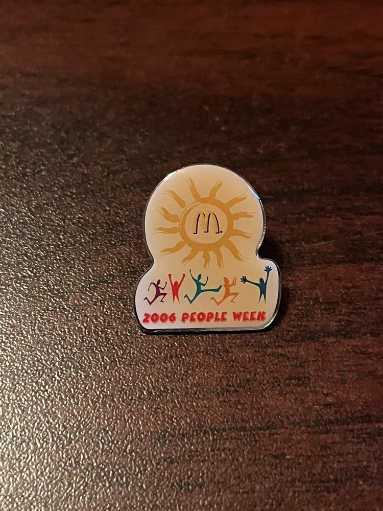 McDonald’s 2006 People Week Employee Lapel Hat Pin