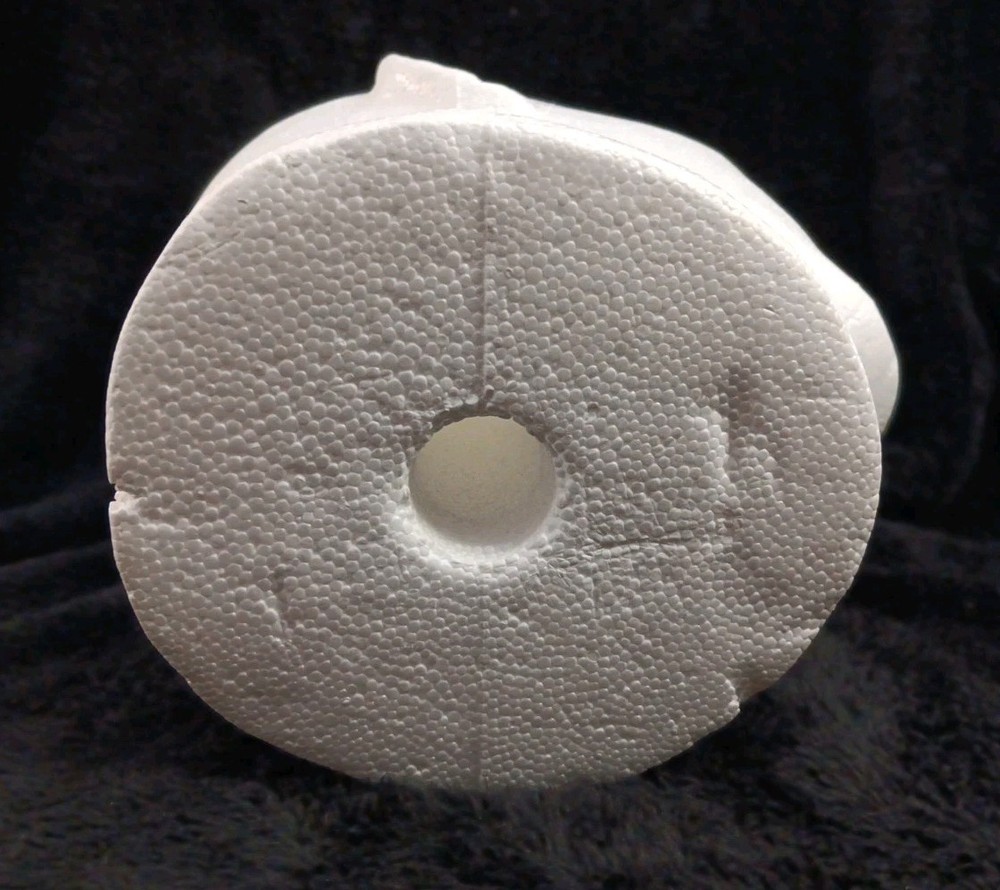 Styrofoam Male Mannequin Head Model Hat Wig Display Stand
