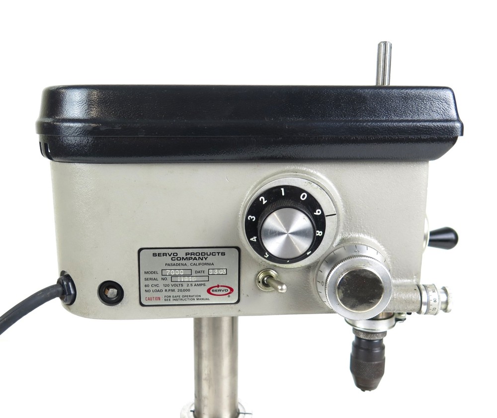 Servo No. 7000 7" Variable Speed Sensitive Precision Bench Top Drill Press