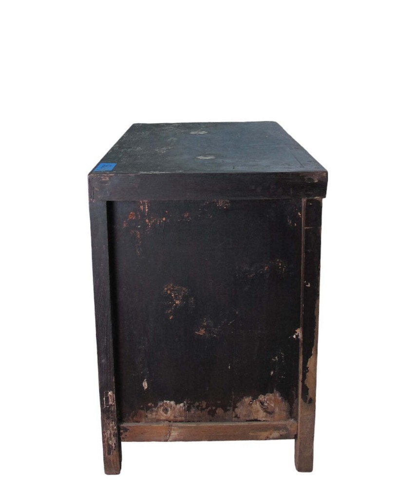 Dark Brown Antique Chinese Sideboard