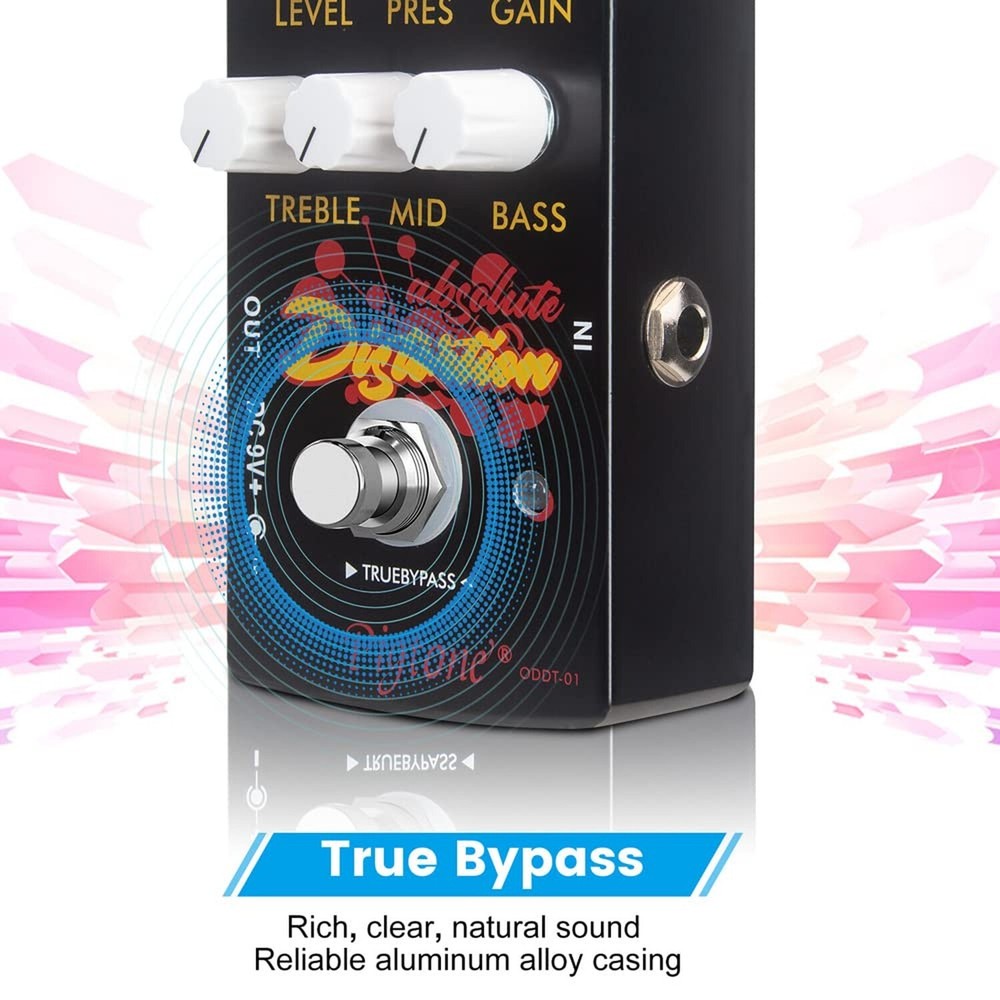 PP-33 Guitar Effect Pedal Overdrive Distortion DC 9V True Bypass