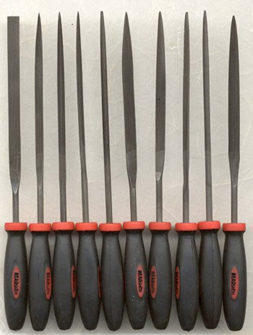 Needle File Set - 2 Cut - 10 piece - from Beadsmith