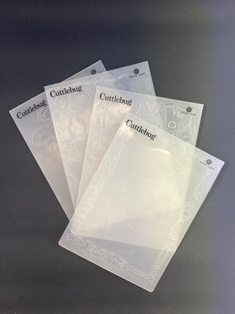 Cuttlebug Embossing Folders 5"×7" - You Choose!