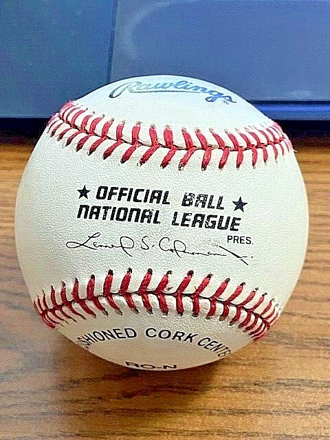 BOB GRIM 2 SIGNED AUTOGRAPHED ONL BASEBALL! Yankees, Athletics! JSA!