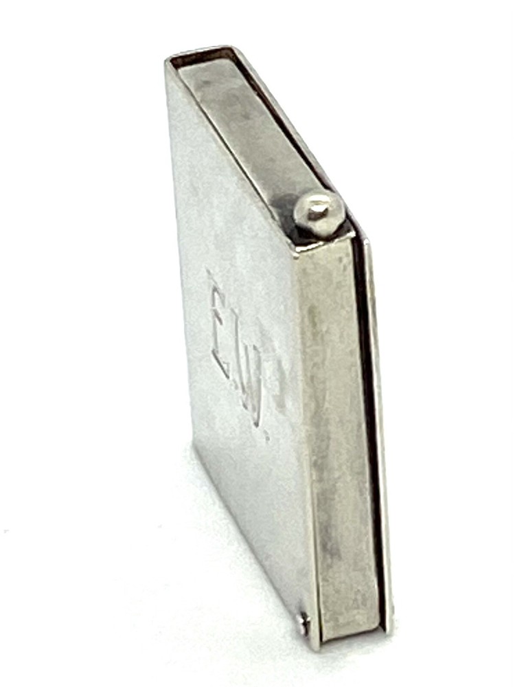 Antique 800 Silver Postmark Holder