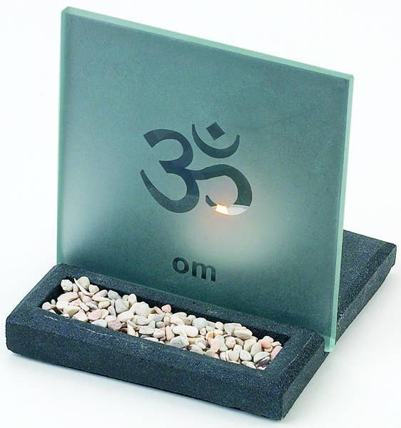 Om Tealight & Incense Holder