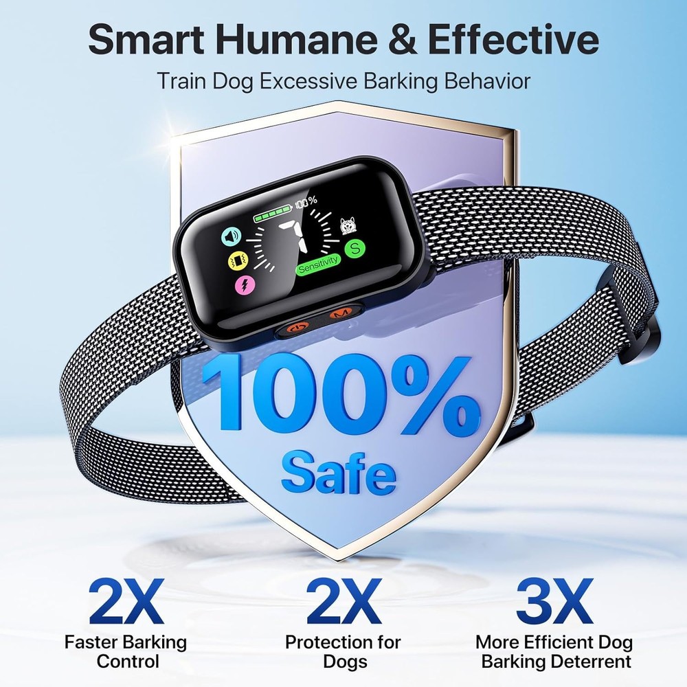 Bark Collar with Strap