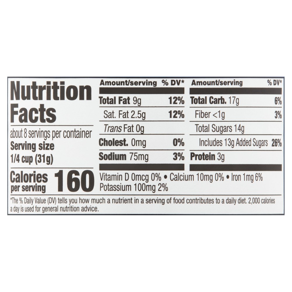 Great Value Toasted Coconut Cashews, 8.25 oz
