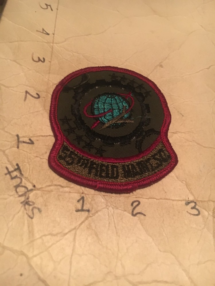 USAF 55th Field Maintenance Squadron subdued patch 10/12/25