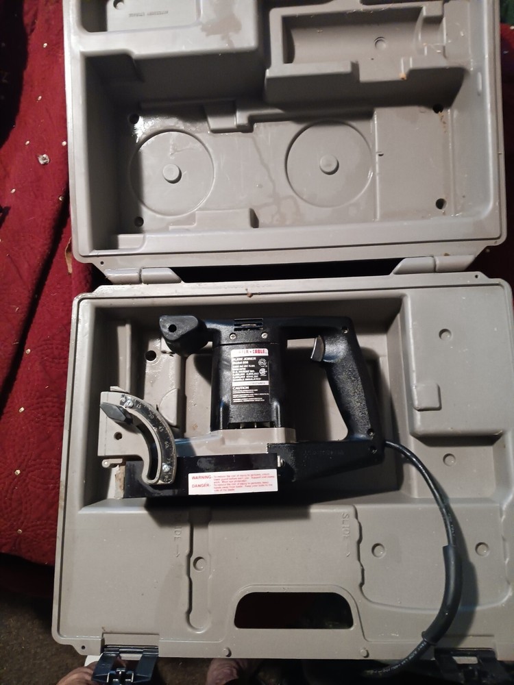 Porter Cable 556 Plate Joiner Biscuit With Case Nice!
