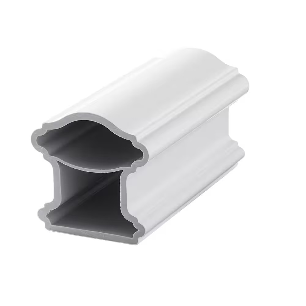 Armorguard Classic 70 In. White Composite Rail Kit