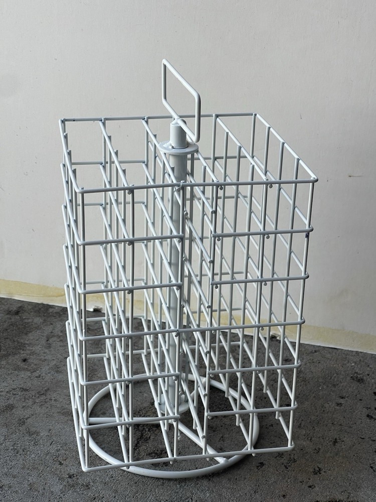 Craft Smart White Paint Storage Spinner Storage Caddy Holds 48 - 2oz bottles