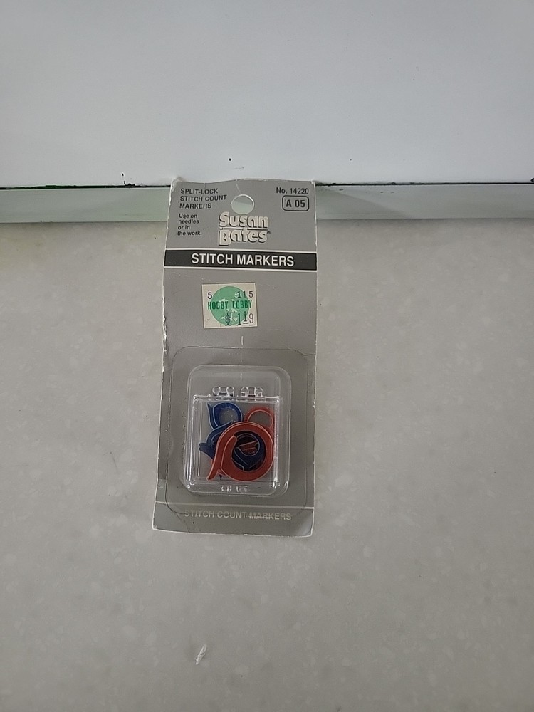 Susan Bates Split Lock Stitch Count Markers