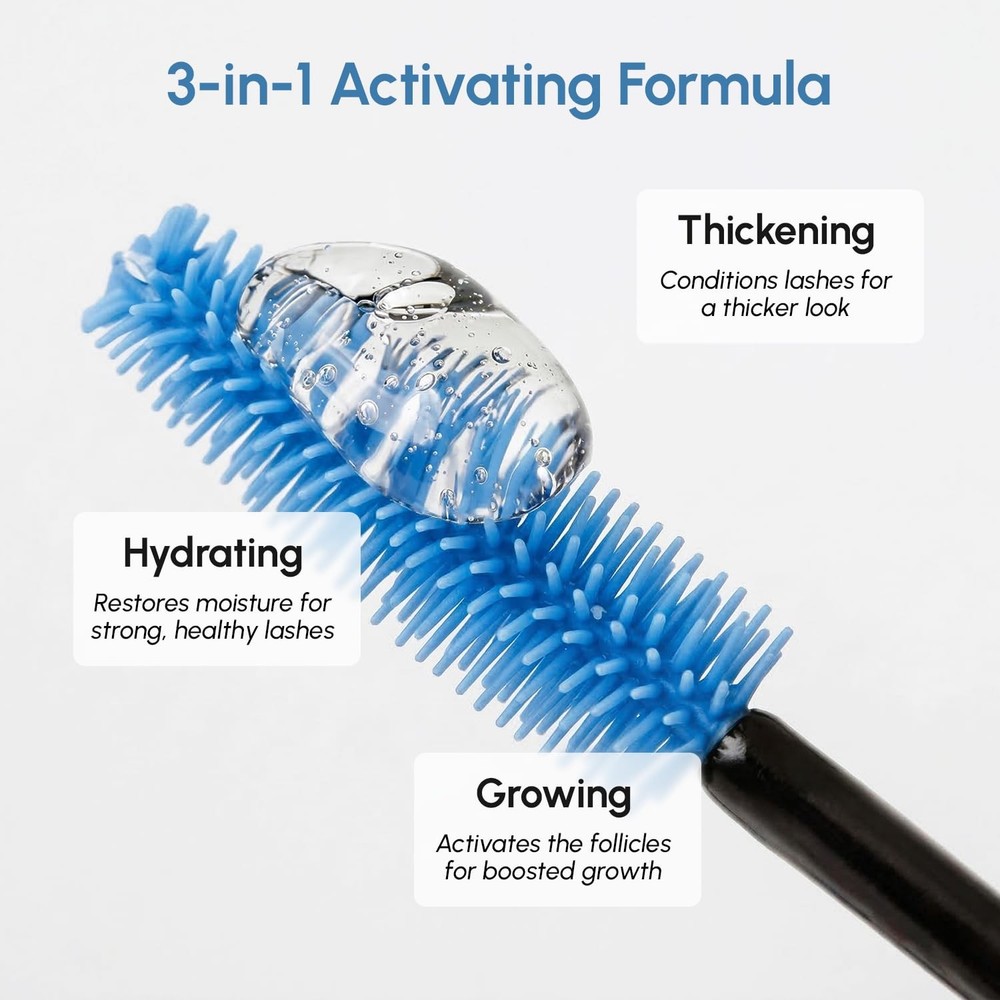 Lash & Brow Growth Serum for Thicker, Longer Eyelashes and Brows