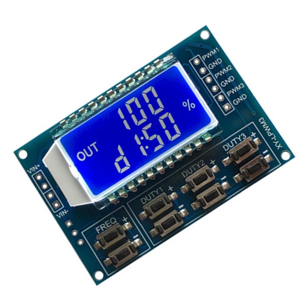 Adjustable Pulse Generator for Controlling Related Circuits LCD Display