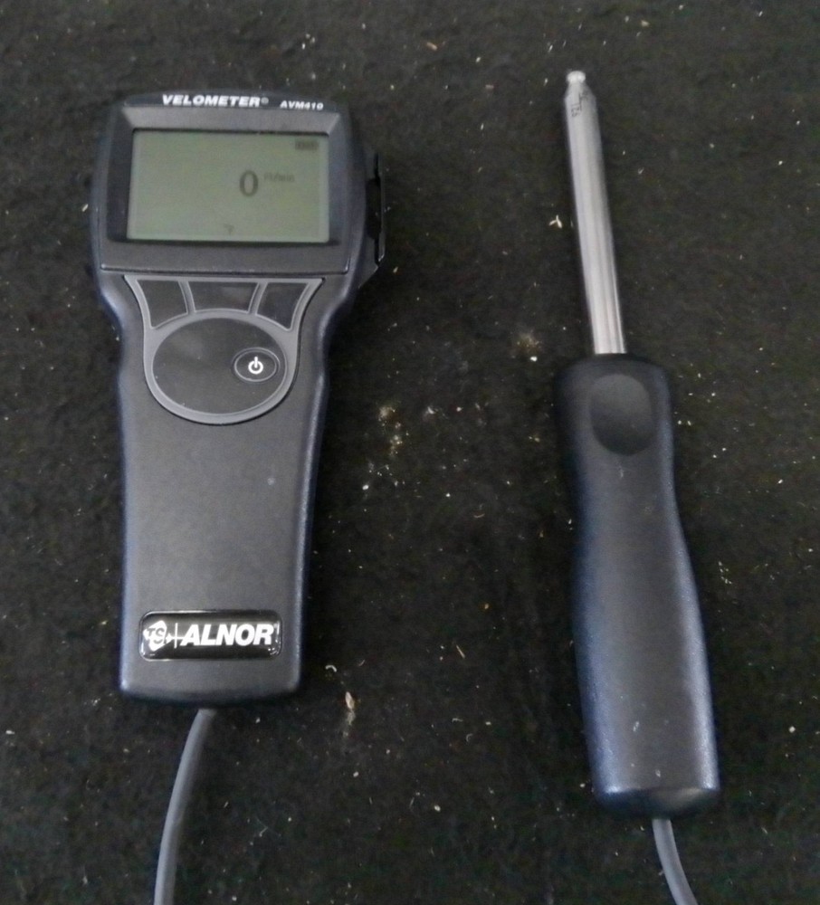 TSI Alnor AVM410 Velometer Thermal Anemometer w/ Case