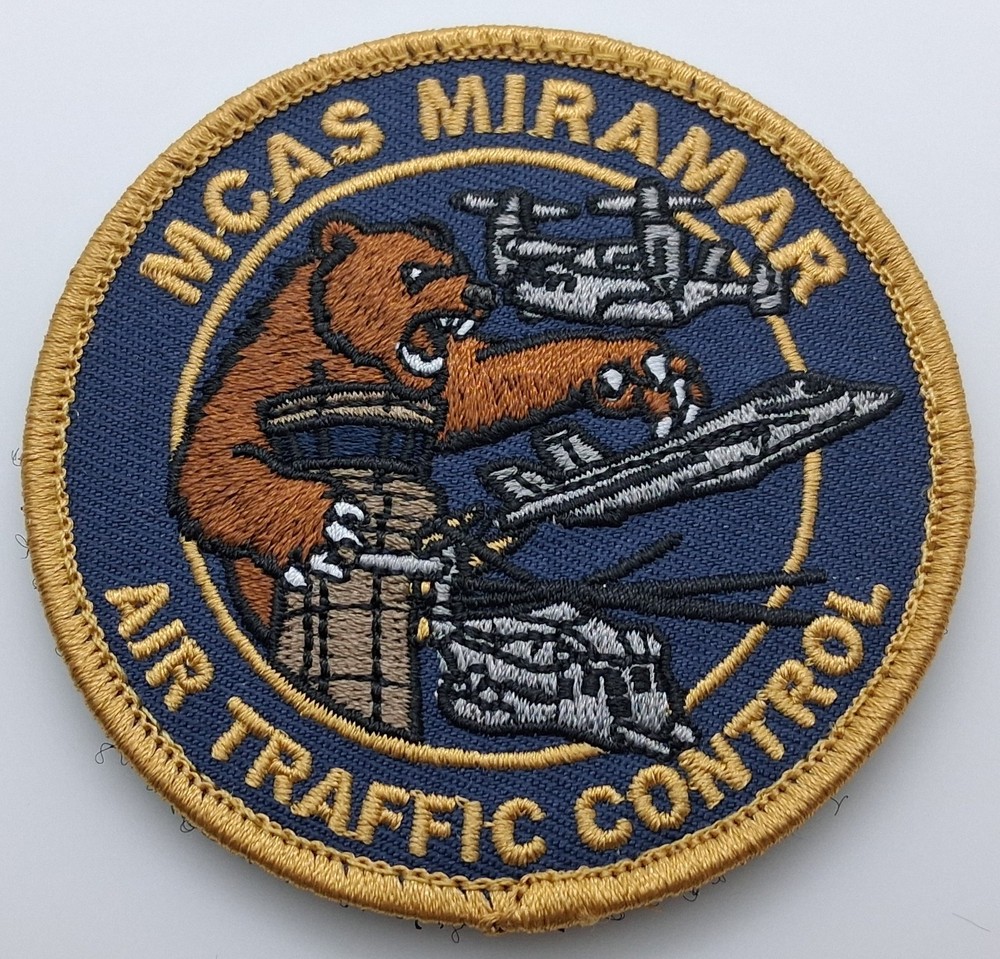 MCAS Miramar Air Traffic Control Hornet Hook & Loop Patch