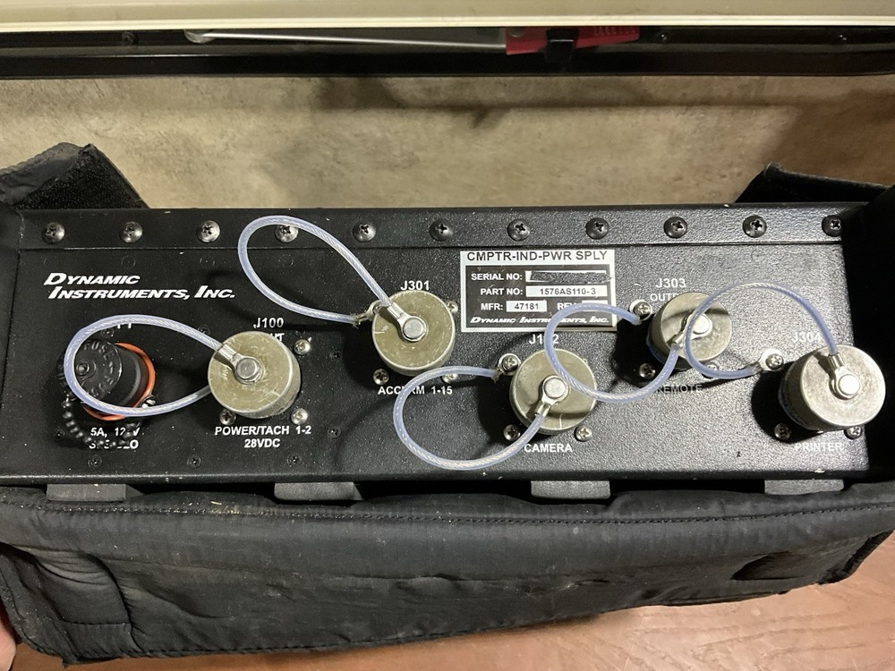 ACES SYSTEM DYNAMIC INSTRUMENTS VIBRATION ANALYZER DI-137 DOES NOT POWER ON