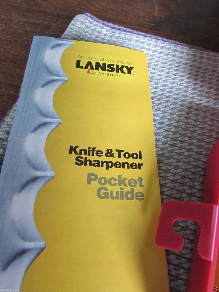 Lansky Knife and Tool Sharpener Guide Stone Kit Lot