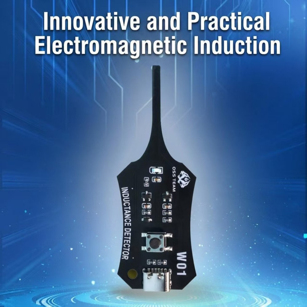 Inductance tester, electronic component, electronic mainboard fault detection
