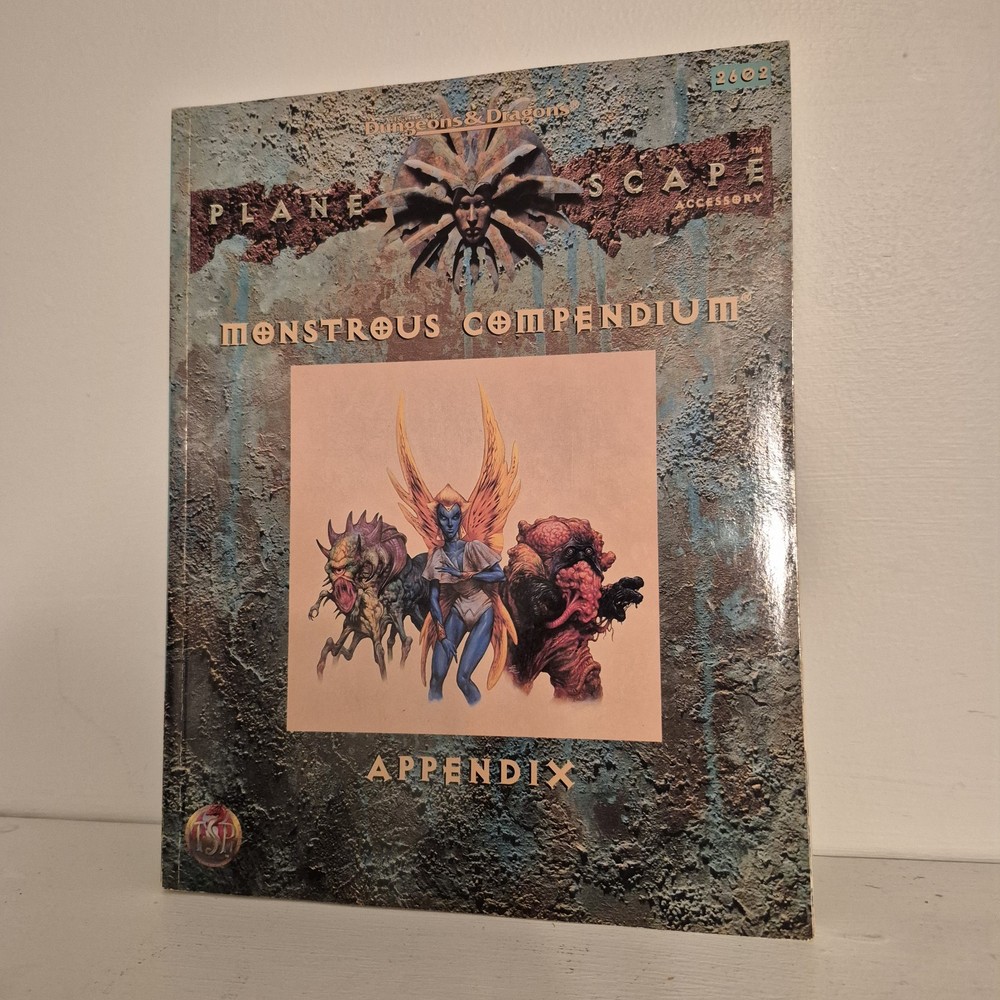 Advanced Dungeons & Dragons Planescape Monstrous Compendium Appendix 2602 AD&D