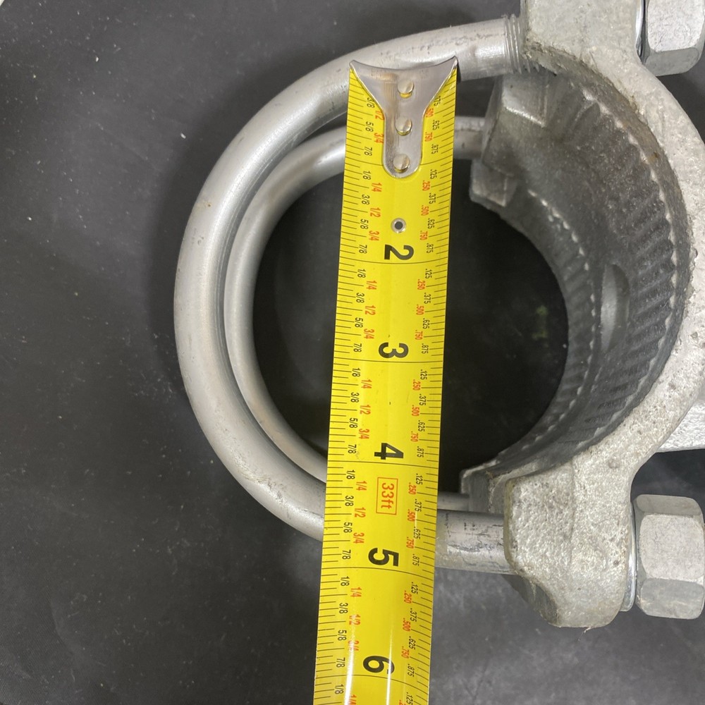 4" Round Post x 2" Pipe Saddle Gate Frame Premium Nylon Cantilever Roller