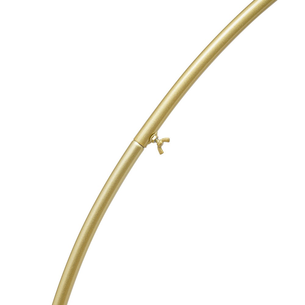 GOLD Metal Wedding Stand For Wedding Events Party Rectangular+Arch 3pcs