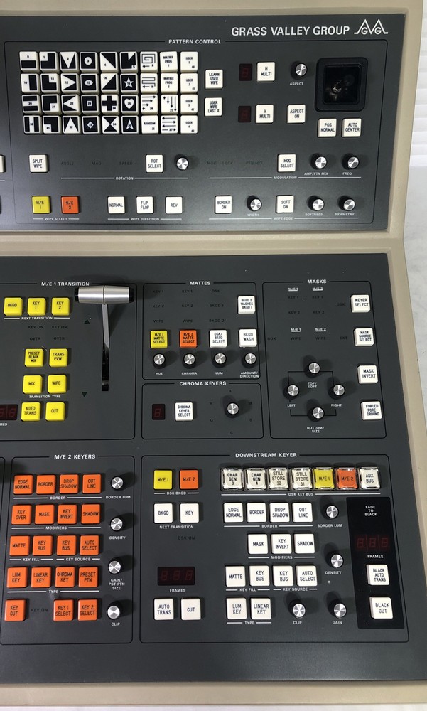 Grass Valley Group Control Panel model 200