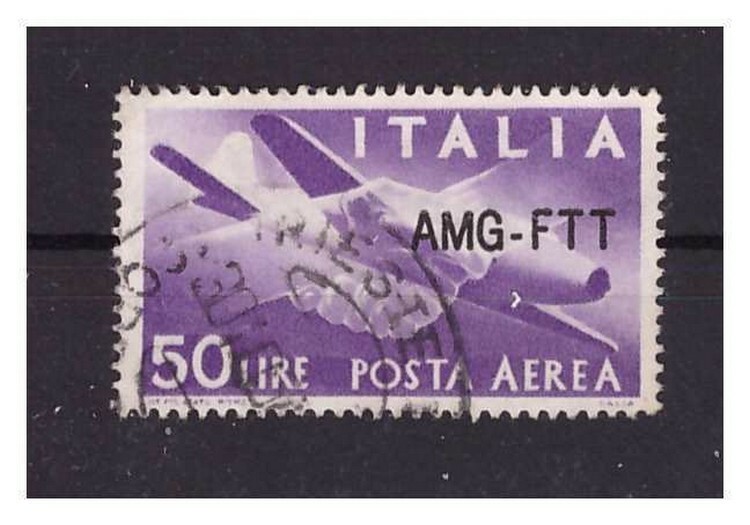 Trieste 1954 - Air Mail 22A Used
