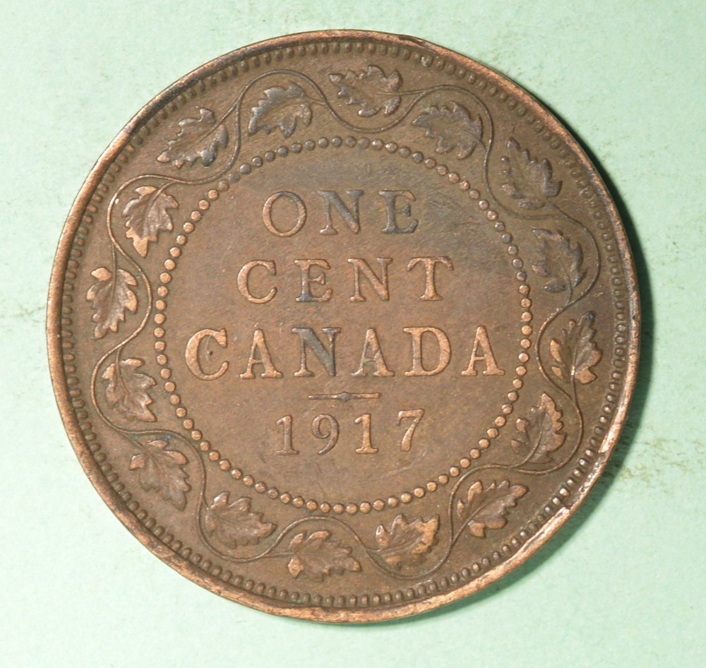 1917 - Canada Large Cent  - INV# X-226