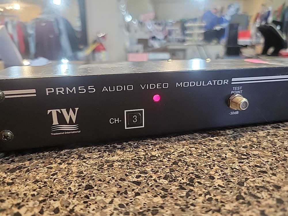 Rw PrM55 Audio / Video Modulator Channel 3