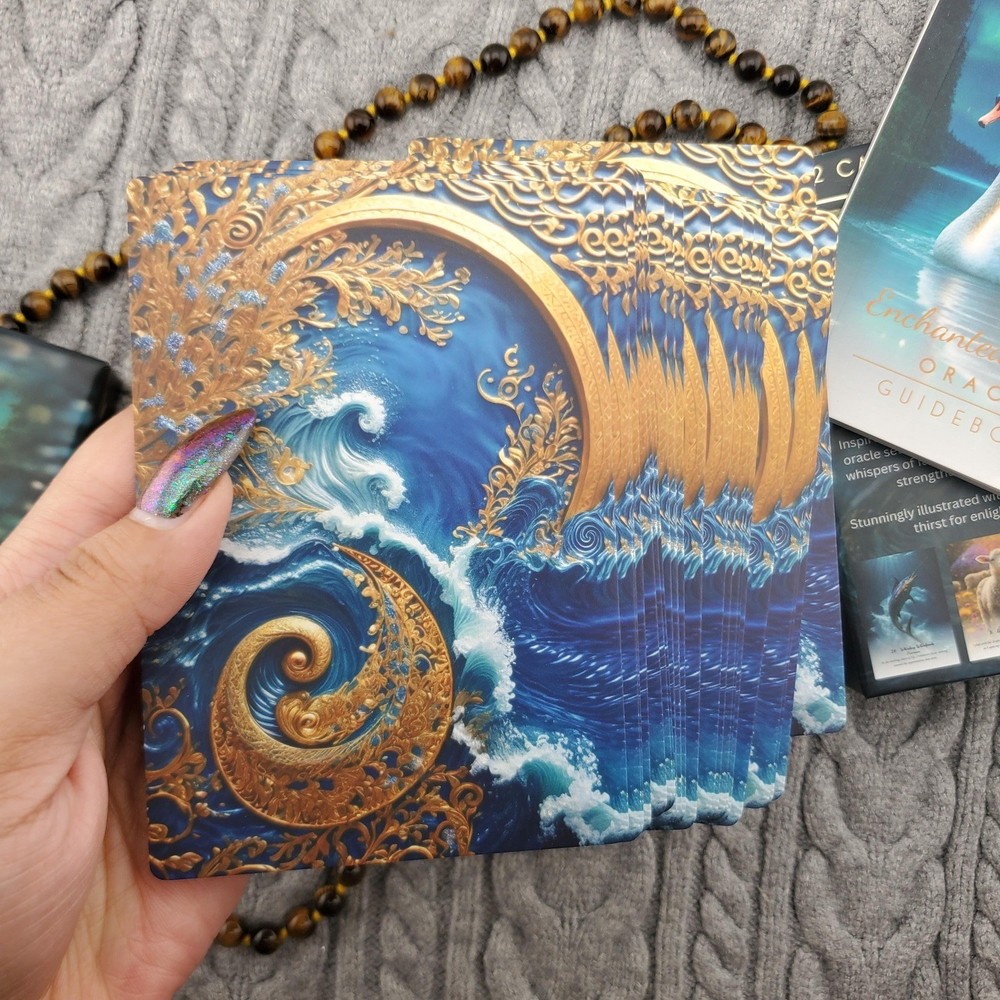 Enchanted Waters Oracle 42 Card Oracle Deck USED