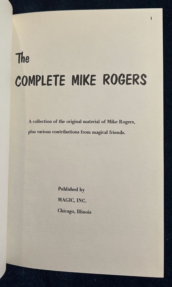 The Complete Mike Rogers -1975