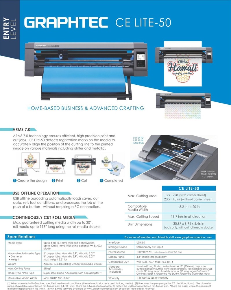 Graphtec CE LITE-50 Cutter