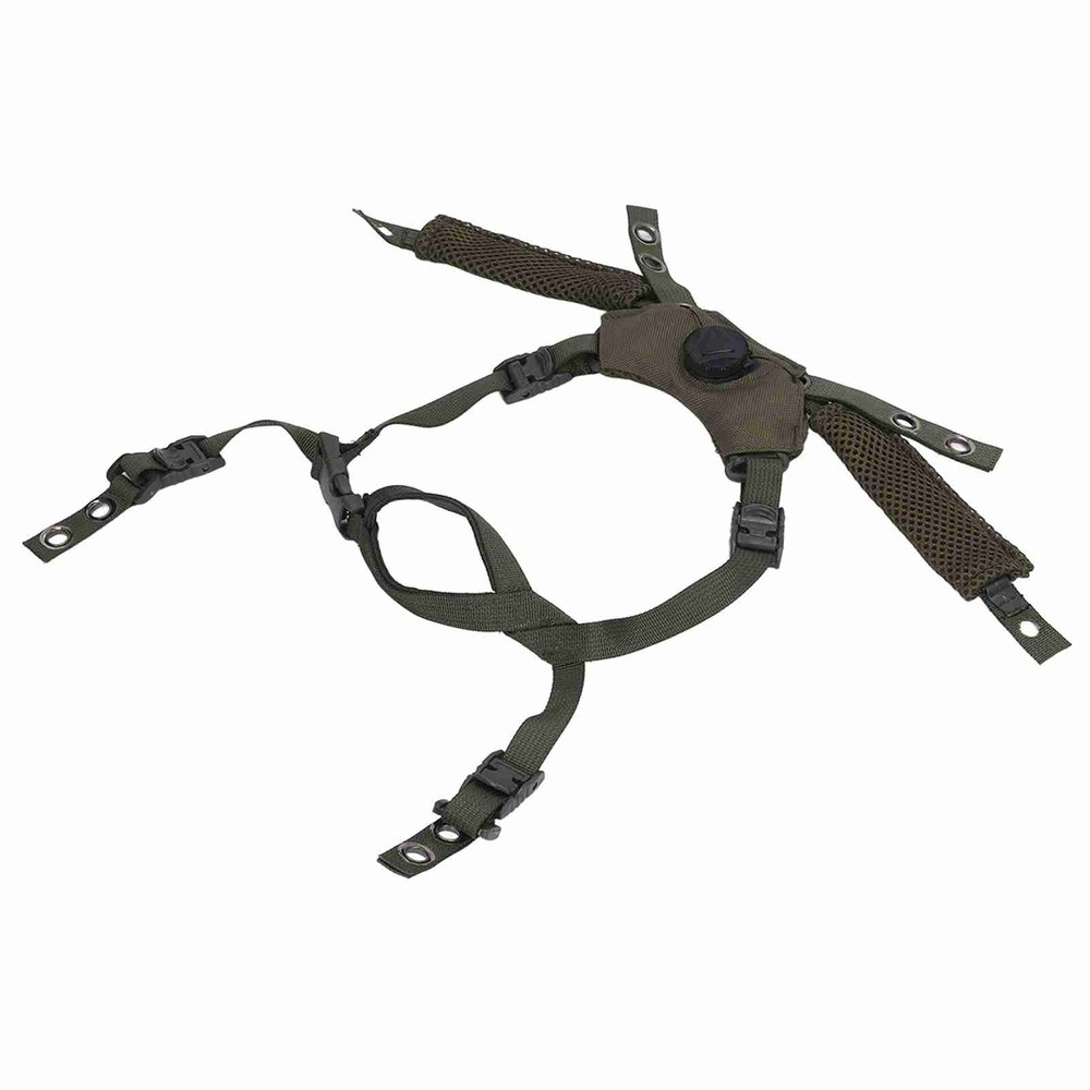 (OD Green)Adjustable Dial Suspension System Chin Strap Helmet Accessories FF
