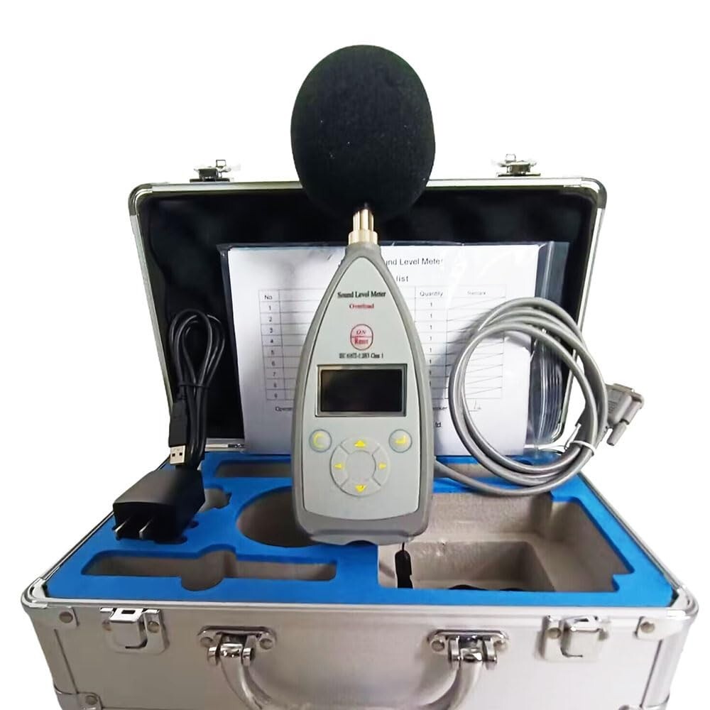 Type 1 Sound Level Meter Noise Meter with Integrating Function 8000 Groups Data