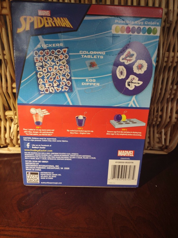 Spiderman Easter Egg Decorating Kit