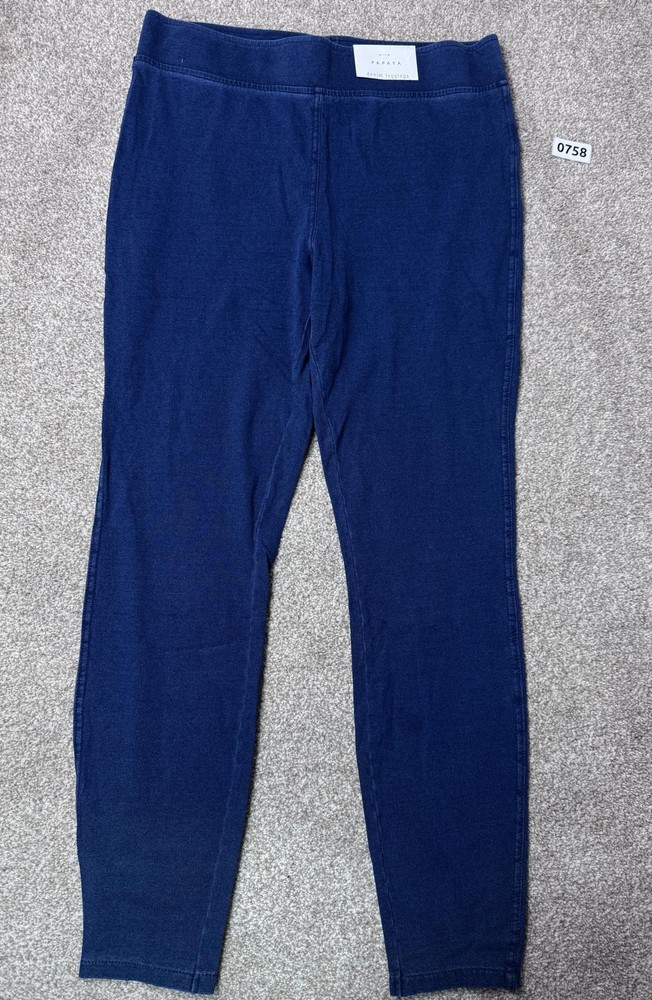 Papaya Denim Leggings Navy Blue