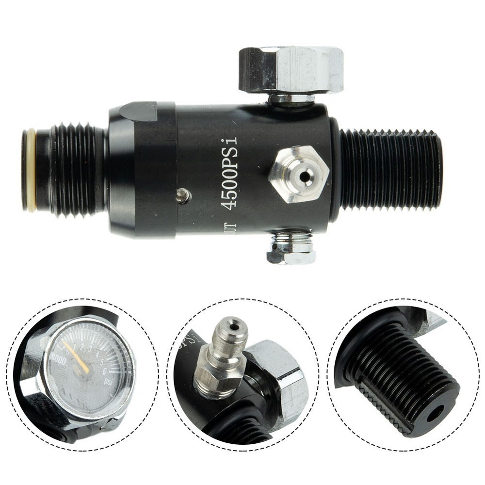 High Performance HPA Output 3000Psi Threaded Valve Regulator Built to Last