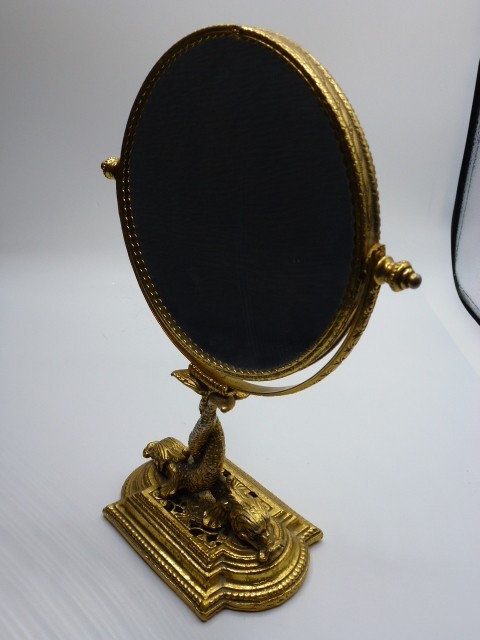 Stylebuilt Matson vanity Mirror RARE DOLPHINS FISH SERPENT STUNNING