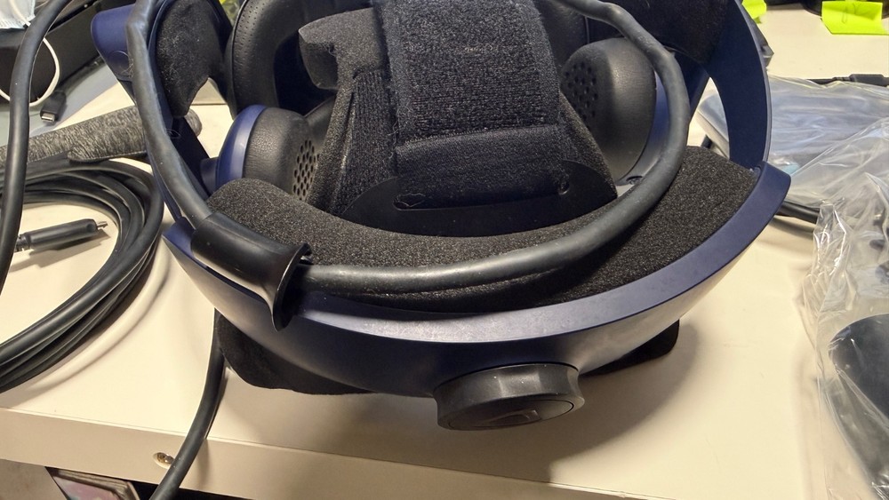 HTC Vive Pro Eye HMD Virtual Reality Headset Tested Working