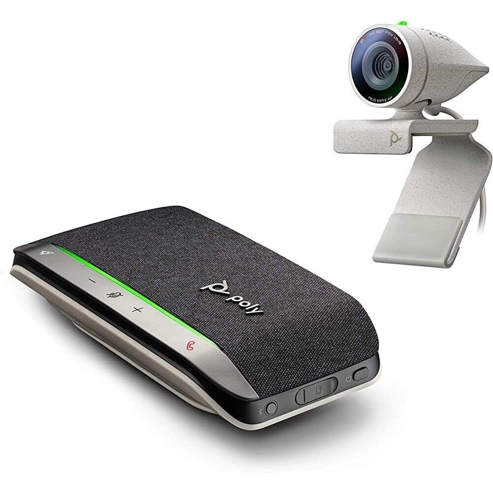 Poly Studio P5 Webcam with Poly Sync 20+ Speakerphone Kit