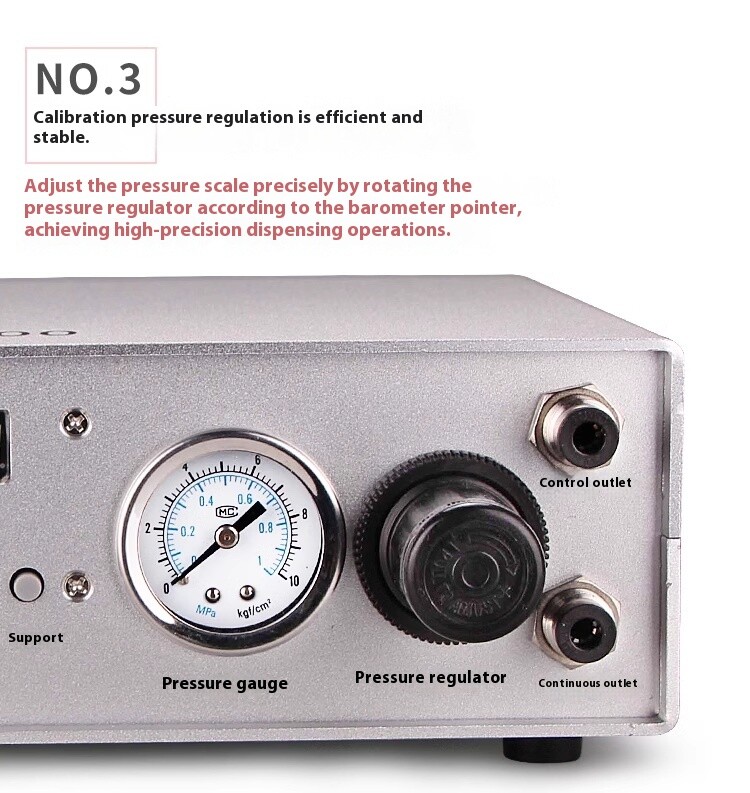 220V Auto Digital Display Dispensing Machine Controller AB Glue Dispensing Valve