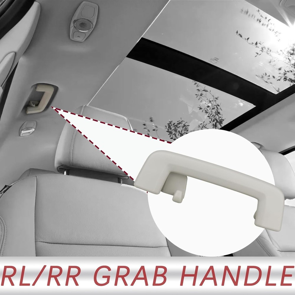 Interior Grab Handles Grips | Compatible with 2013-2019 Acce Size: Rear Handle