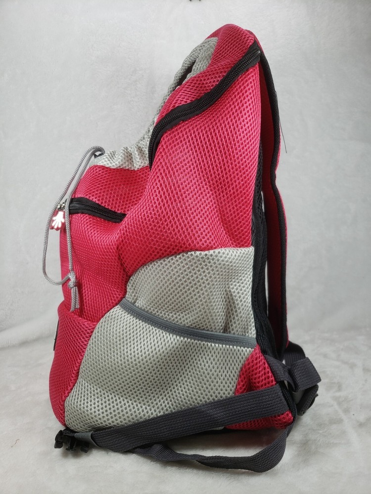 Breathable Dog Carrier Backpack, Adjustable Straps, pockets, Medium, lightweight