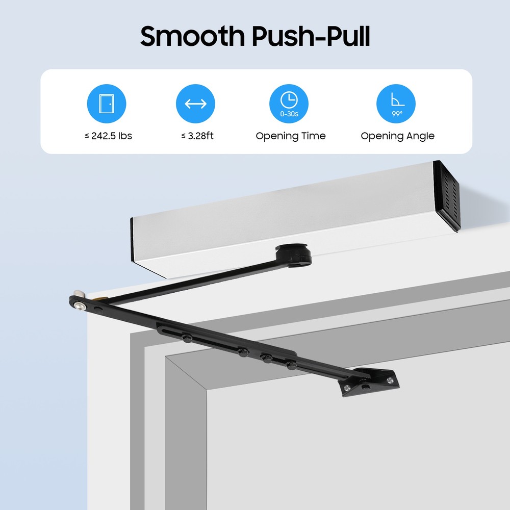 Automatic Swing Door Opener, with Control Panel & Switches, with Remote Controls