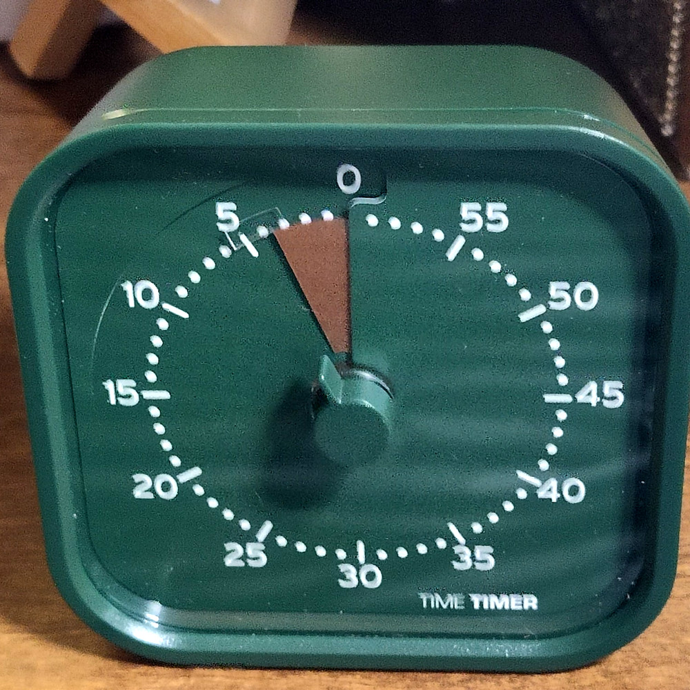 MOD Home Edition Individual Sized 60 Minute Visual Countdown Timer for ADHD