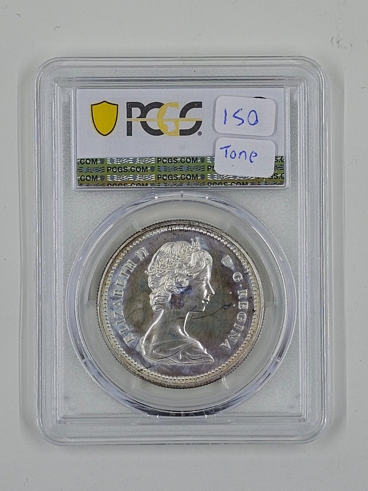 1973 S$1 PCGS SP63 Canada RCMP Ag
